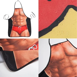 جديد الرجال العضلات الطبخ المطبخ ساحة, شواء, مرح, مبدع, هدية لصديقها, مثير أفضل 12 مئزر رجالي مضحك - رقم 10