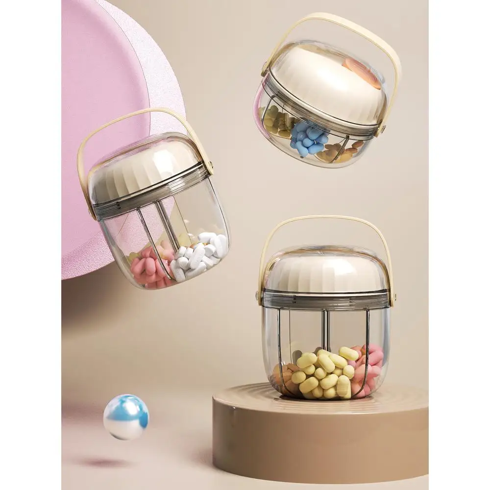 

Портативный органайзер для таблеток и лекарств на каждый день: утренний, дневной, вечерний прием. Дорожный контейнер для хранения медикаментов.