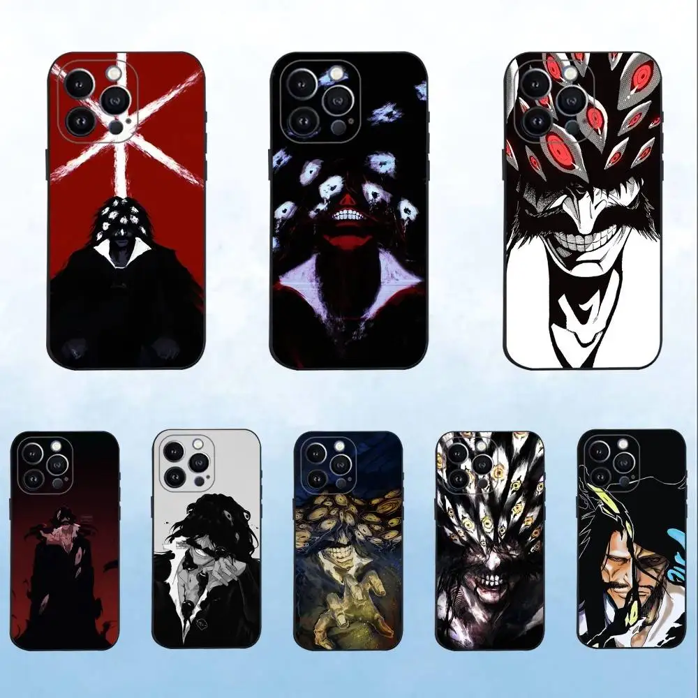 

G-Gol D Y-Yhwach illustration Phone Case For iPhone 16,15,14,13,12,11 Plus,Pro Max,XS,X,XR,SE,Mini,8,7,Soft Silicone Black Cover