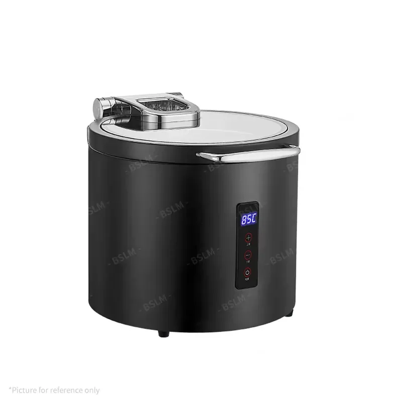 11L Stainless Steel Electric Food Warmer Commercial Buffet Heating Pot with Intelligent Digital Control for Catering Service