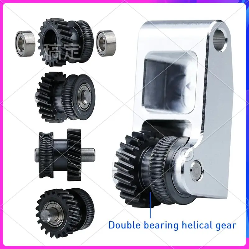 

AP-Upgrade Hardened Steel Extruder Gear Assembly For Bambu Lab P1S P1P X1 Carbon X1C 3D Printer Replacement Parts Yellow+Black