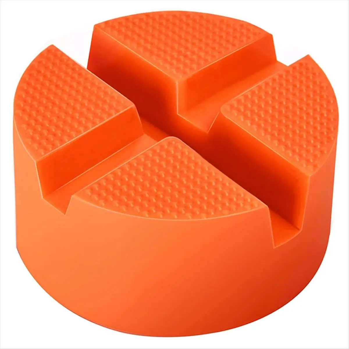 Universal Rubber Floor Jack Pad Adapter, 3.94 X 3.94 X 1.9 in, Frame Rail Protector for Various Cars