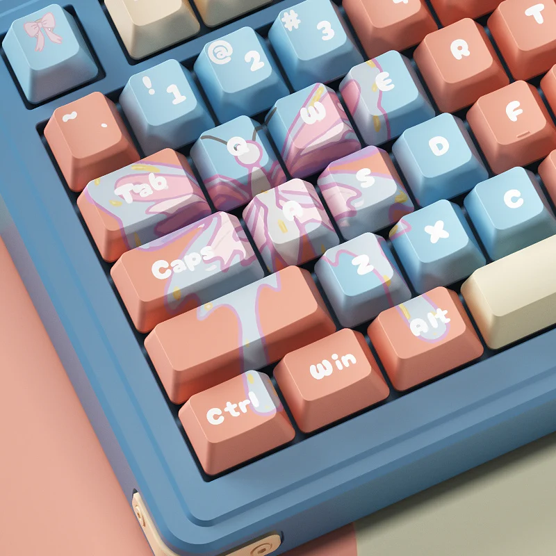 Noppoo Metamorphosis Theme Keycaps Set PBT Cherry Profile Custom Original Handmade Keycaps for Mechanical Keyboard Accessories