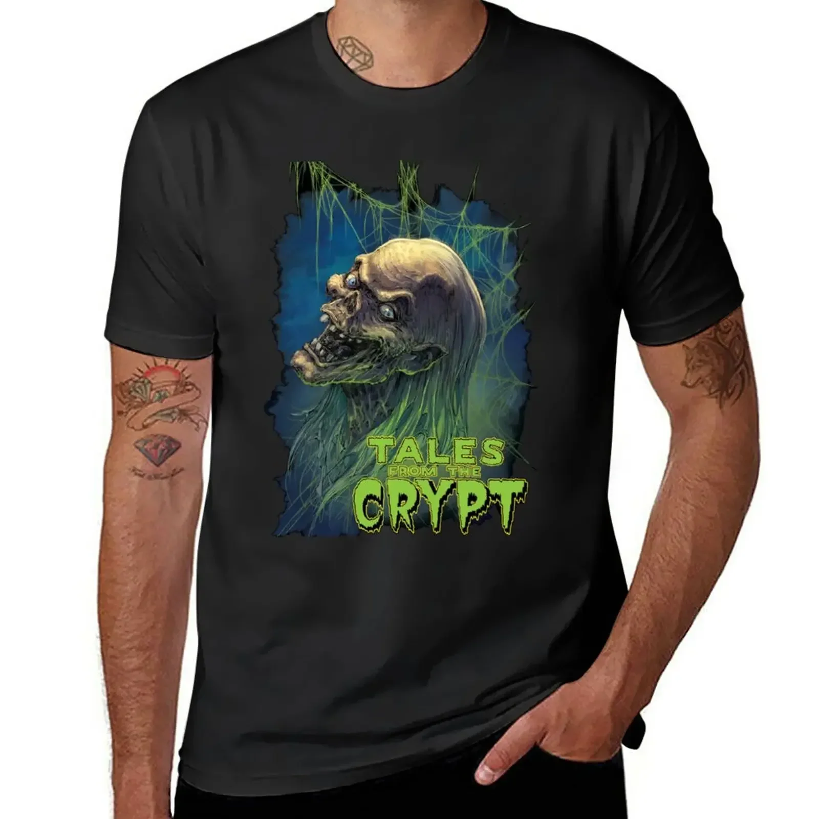 

Tales From The Crypt T-Shirt animal prinfor boys Aesthetic clothing cute tops oversized t shirts for men heavyweight hot sale