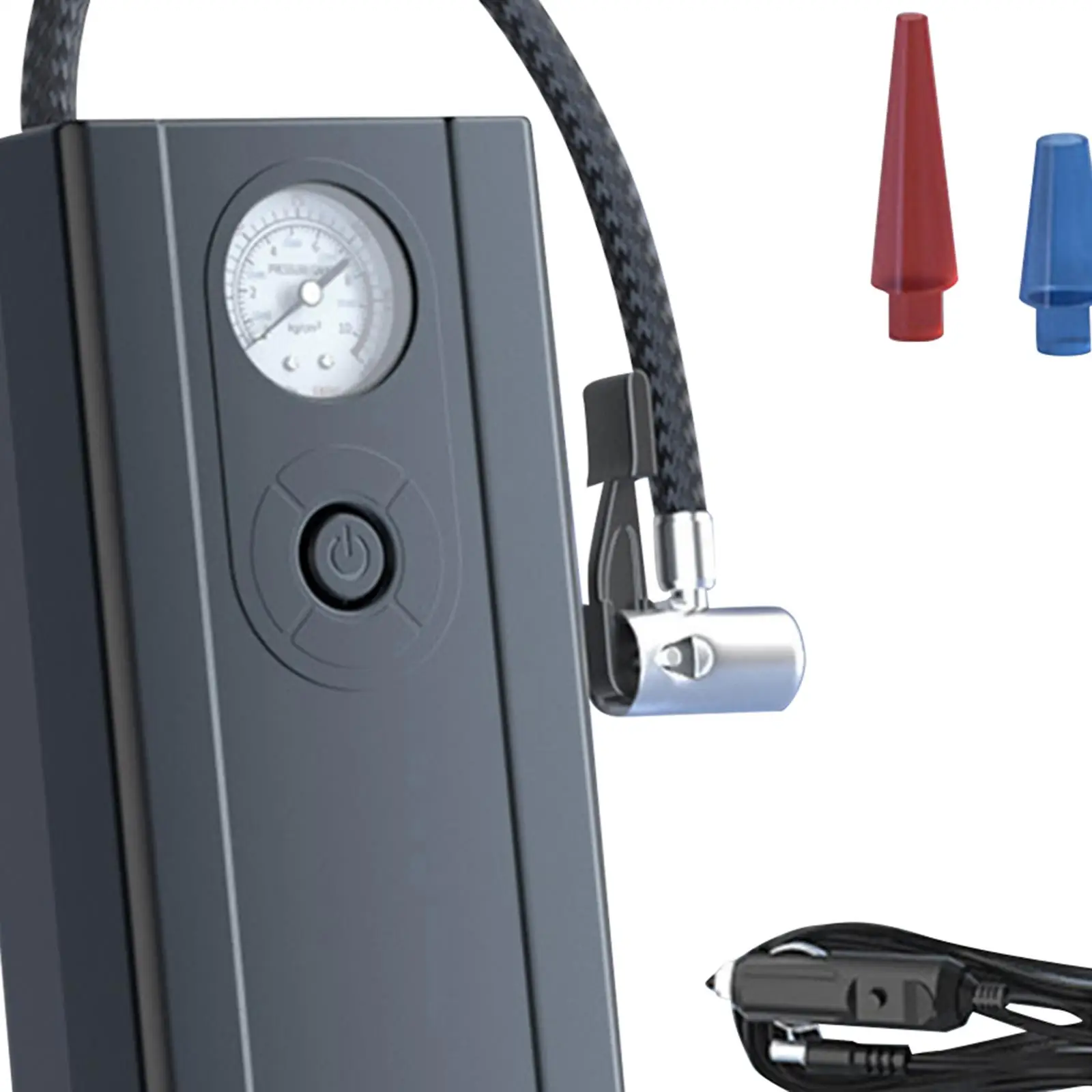 Car Tire Inflator Portable Air Compressor with Display Screen Pressure Gauge Auto Shut Off Pump for Car Motorcycle Bike and