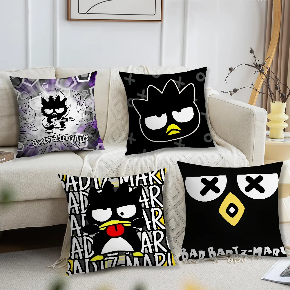 BAD Comfortable soft Pillow Case B-BADTZ for Sofa Living Room Home Decor Protective MARU Cover Cartoon Without PillowInsert