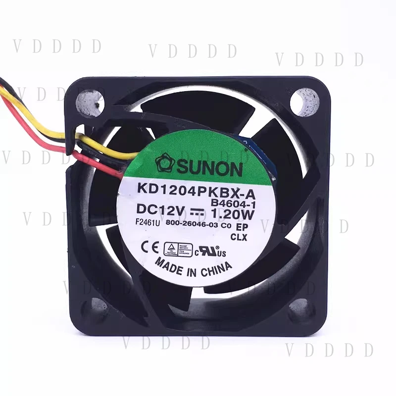 

LL FOR 1PCS SUNON KD1204PKBX-A 4020 DC12V 1.20W 4cm 3-wire cooling fan