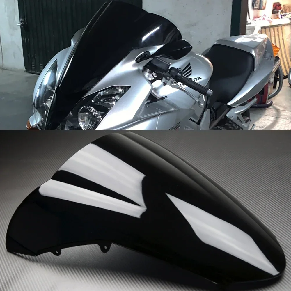 Motorcycle Windscreen Windshield Wind Deflector For Honda VFR800 V-Tec VFR-800 VTEC 2002 -2012 2013 VFR 800 Screen Double Bubble