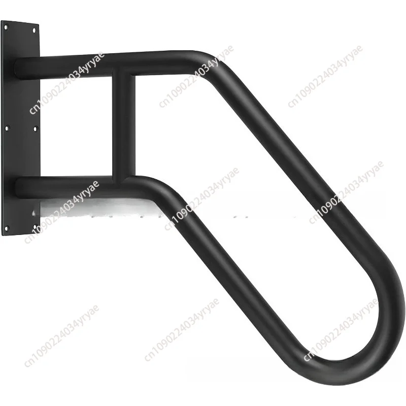 

Simple handrails Wall-mounted wrought iron staircase Metal handrails Door stair railing Outdoor stair protective railing