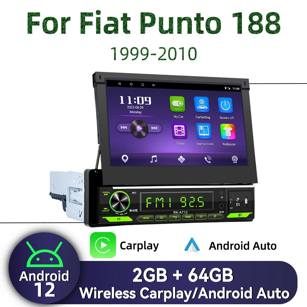 Dla Fiat Punto 188 1999-2010 7 \