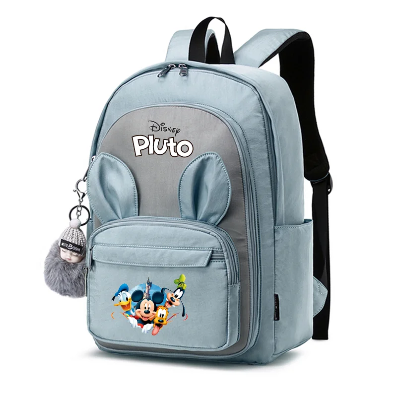 

Pluto Mickey Children School Bags for Girls Boy Backpacks Kindergarten Cartoon Toddle Kids Book Bag Teenager Rabbit Ears