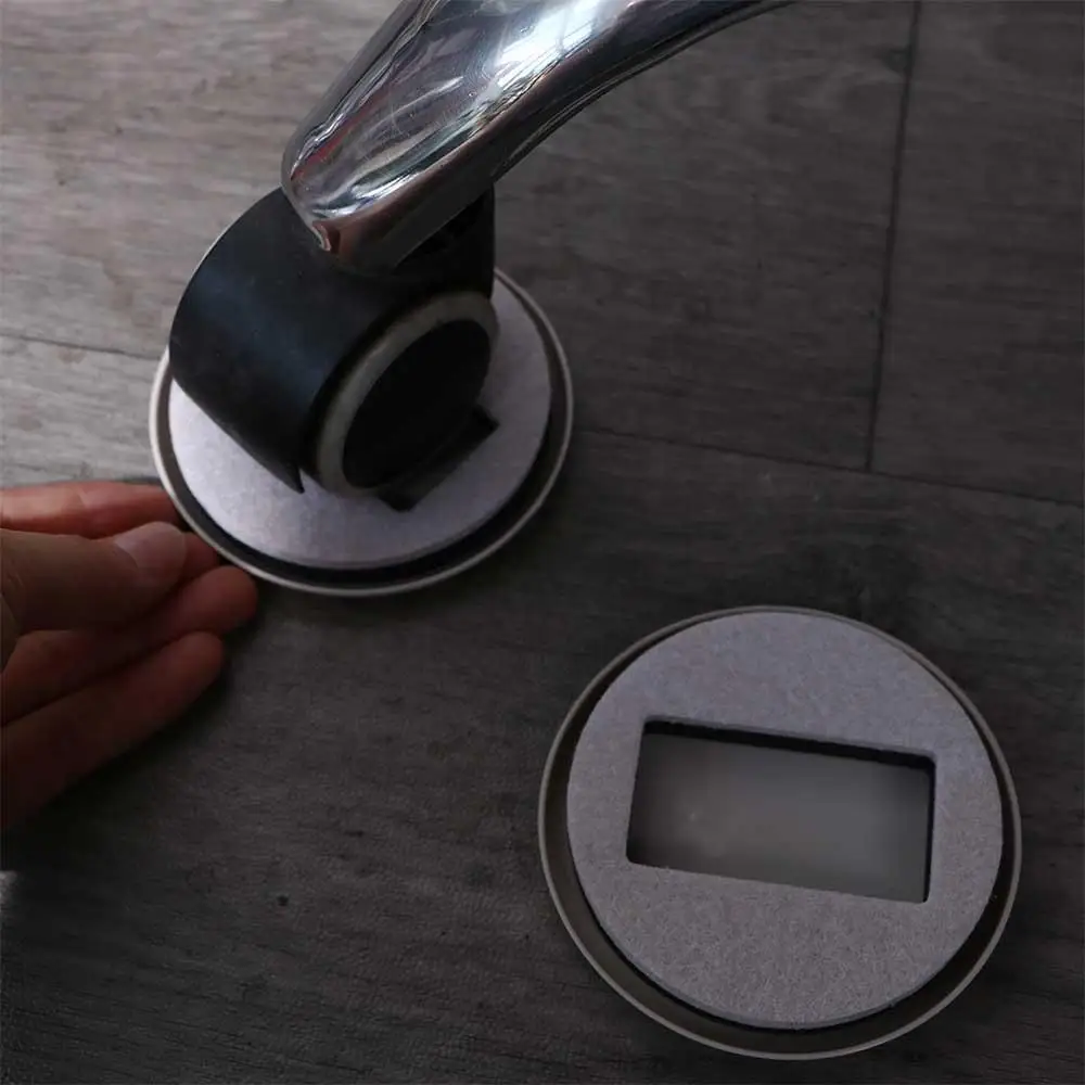 Protector de suelo para muebles, Protector de pies, tapón para rueda de silla, ruedas para muebles, almohadilla de fijación para ruedas, alfombrilla para pies con rodillo para silla