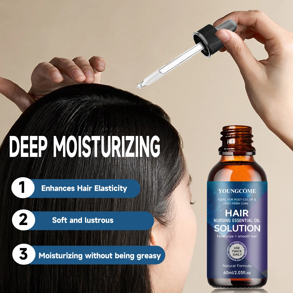

Hair care essential oils Enhances Hair Elasticity,Soft and lustrous,Deep Moisturize Conditioner for Dry Damaged Hair All Hair