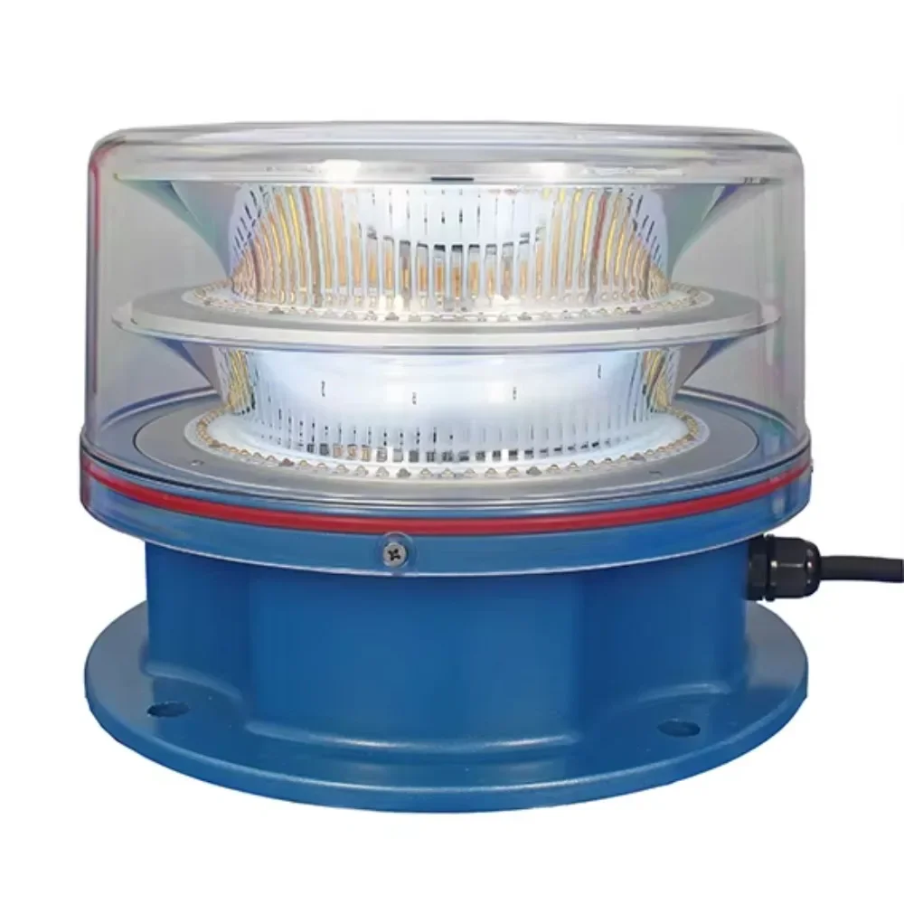 

hot saleWarning lights, for chimneys, white and red LED TypeAB FAA L864 L865 medium intensity strobe aviation obstruction lights