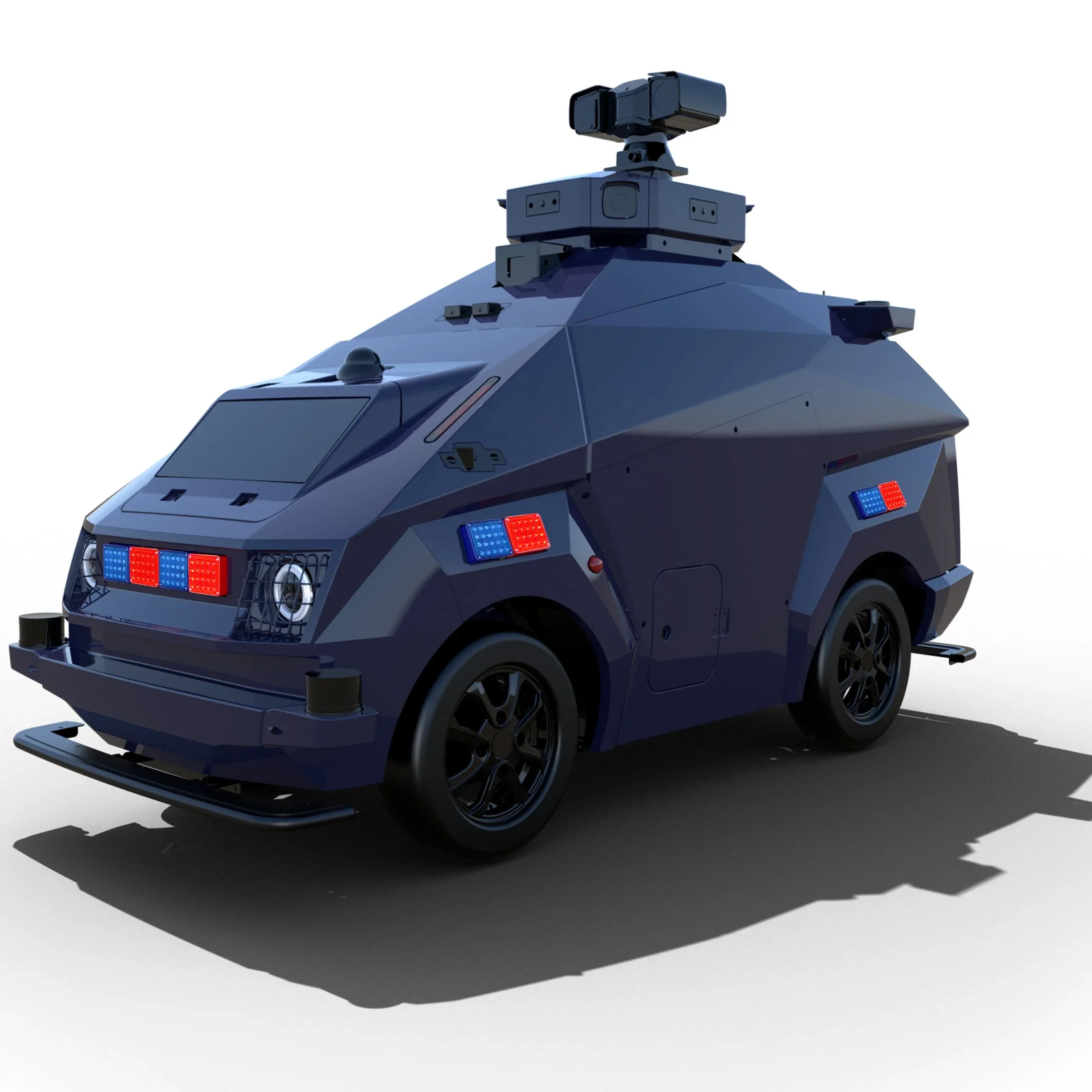 Factory Direct Outdoor Autonomous Security Patrol Robot Self-driving