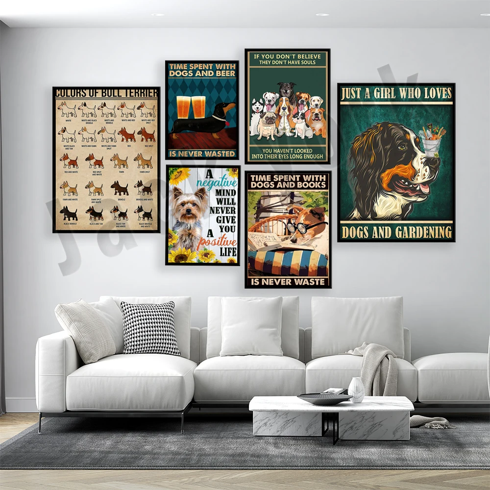 bull terrier knowledge, funny chihuahua, love schnauzer and coffee, yorkshire terrier, funny dachshund beer poster, dog love gif