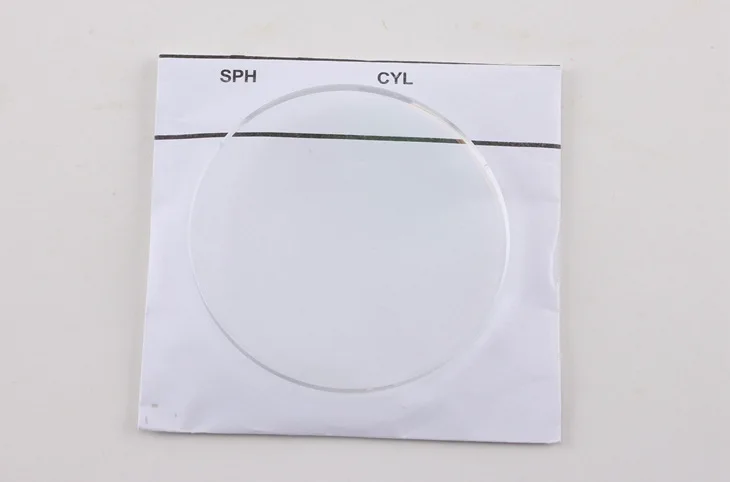 Polycarbonat 1,61 1,67 MR-8/mr-7 Linsen Myopie Hyperopie Astigma tismus optische Brillen gläser randlose Brille – Detail 9