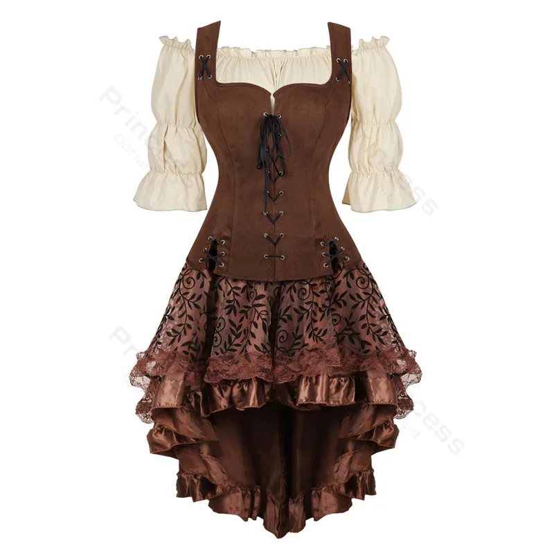 Homecoming Party Halloween cosplay costume Gothic Renaissance dress off shoulder women costume xs-xxxl plus size