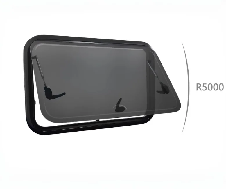 MR-25RW Manual RV Window with Roller Insect Screen Waterproof Powder-Coated Aluminum Frame
