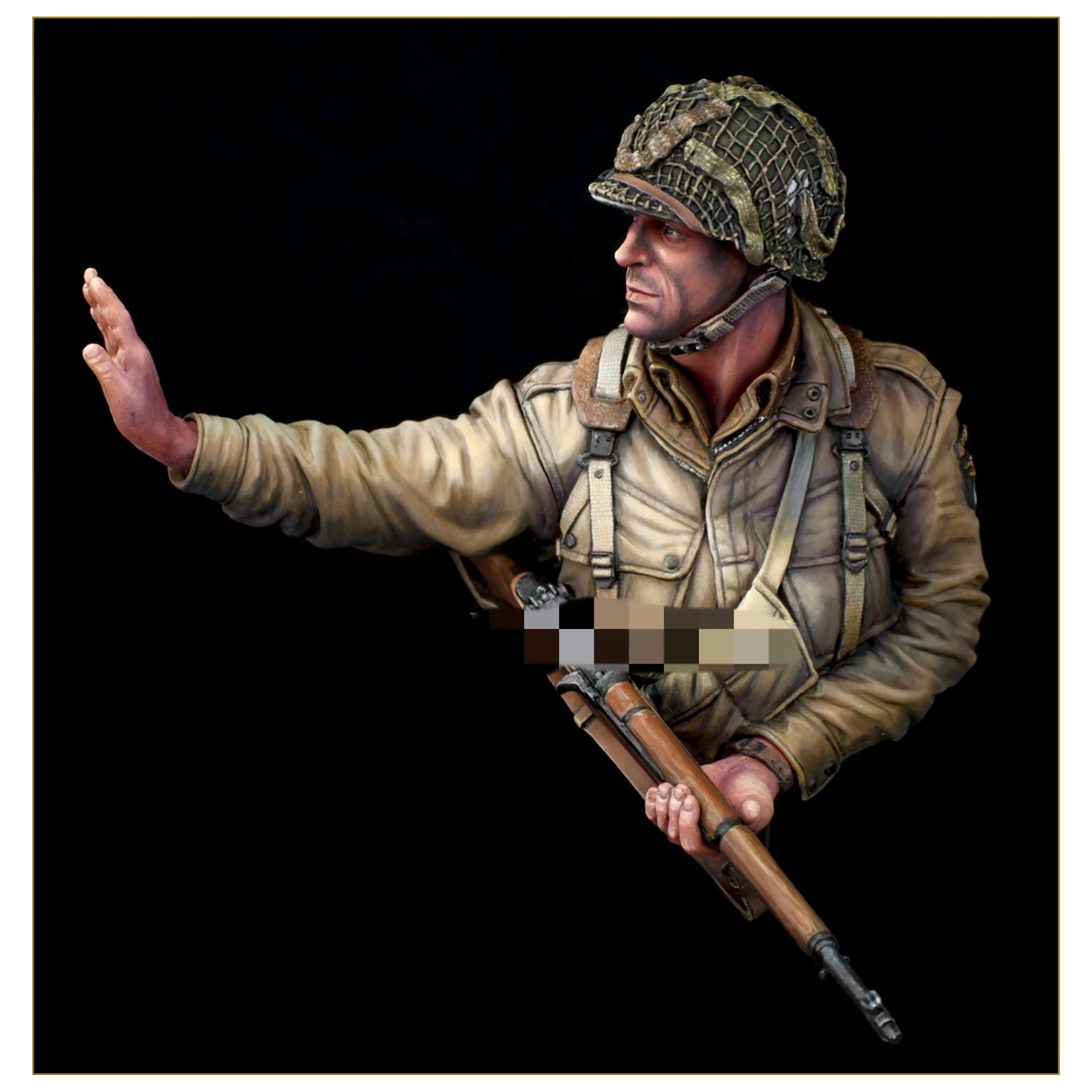 1/10 Resin Model Bust GK,Unassembled and unpainted kit