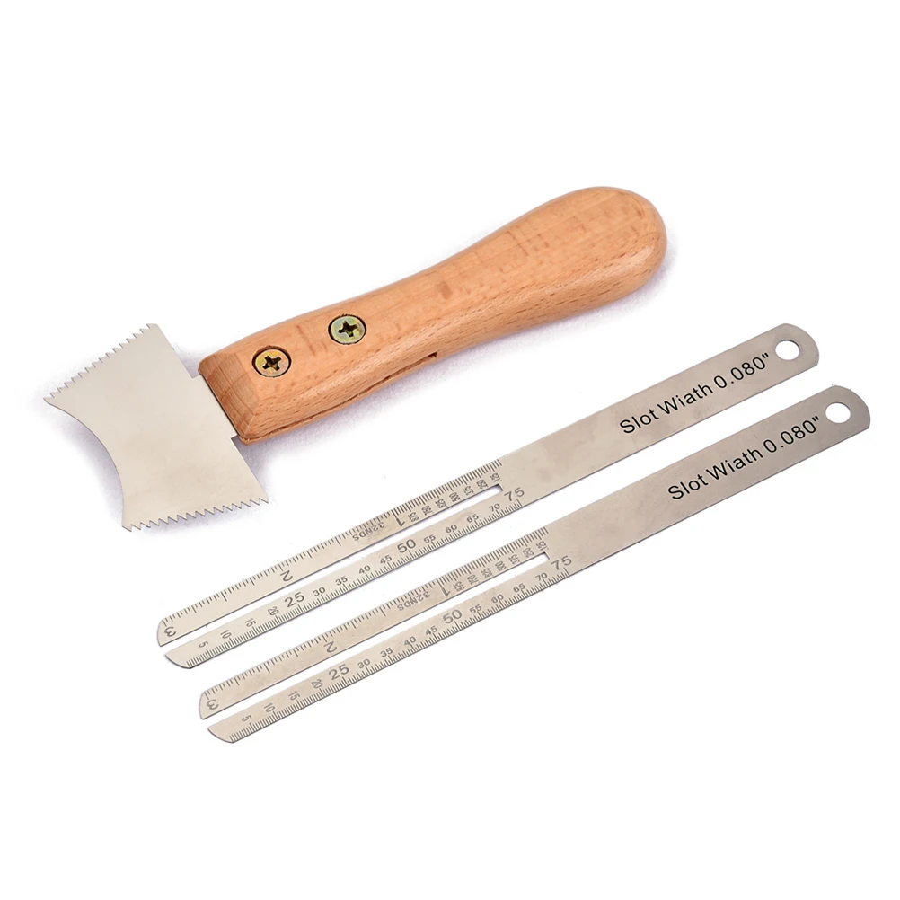 

Guitar Maintenance Kit Jagged Blade 37x29mm for Acoustic Electric Bass Repair Tools Supplies Replacement Parts