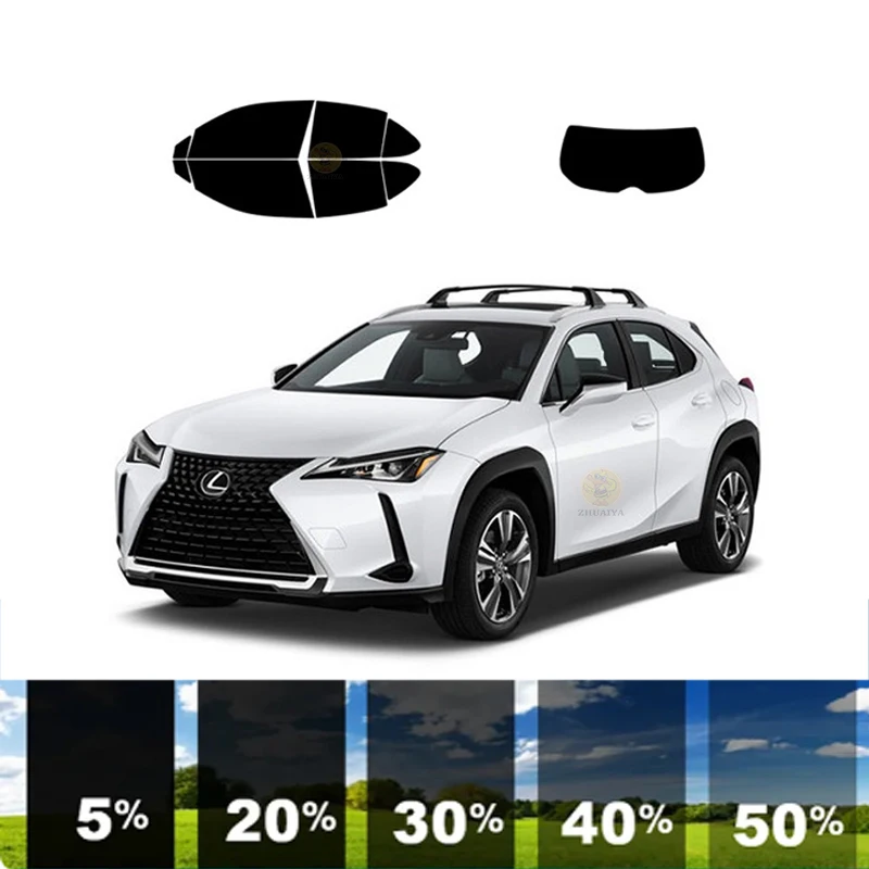 

precut Removable Window Tint Film For Car 100% UVR 5%-70%VLT Heat Insulation Carbon ﻿For LEXUS UX 4 DR SUV 2019-2023