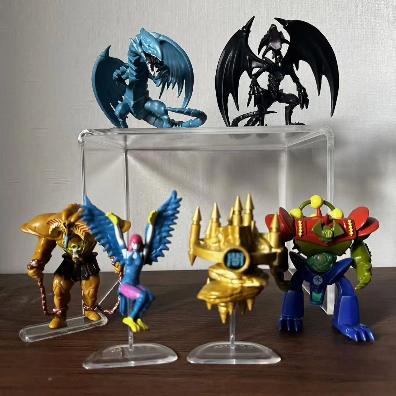 3.75 Inches Genuine Figure Duel Monsters Red Eyes Dragon Harpie Lady Gate Guardian Castle of Dark Illusions Action Model Toys