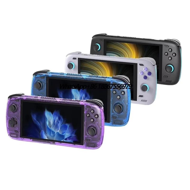 

ODIN 2 Base Pro Max Ultimate Handheld Player Android 14 Hall Effect Joysticks 6" UHD Touch Screen Mobile Game Console for PS2