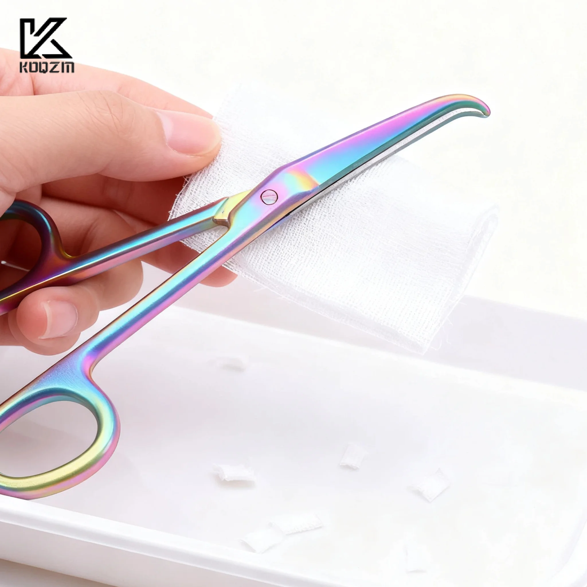 11 سنتيمتر الفولاذ المقاوم للصدأ الشاش ضمادة مقص لخلع الملابس الجراحية المنزلية الجص قطع ممرضة مقص المهنية