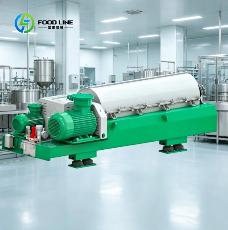 Multi-purpose Food Processing Centrifuge For Pilot Plant and R&D Center Testing Various Food Materials Like Plant-based Protein