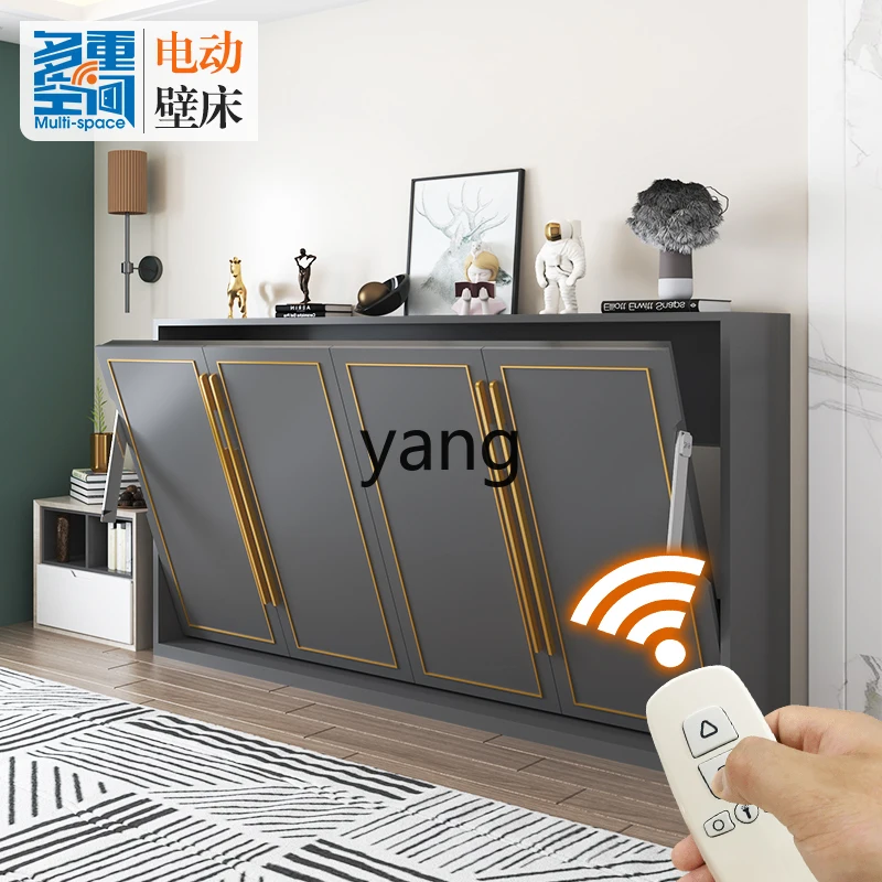 

LH rollover wall bed with sofa electric multi-function invisible automatic folding bed