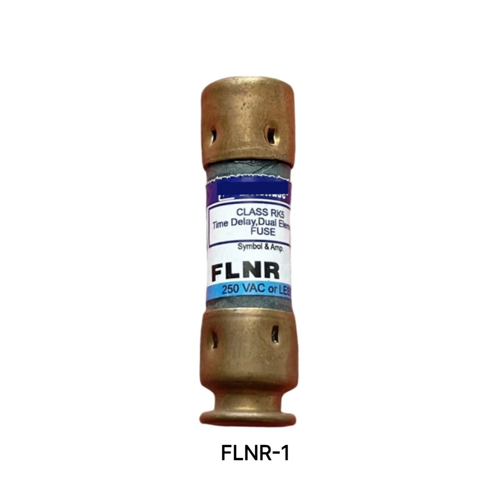 FLNR-1 Time Delay Dual Element Class RK5 Cartridge Fuse, 1A 250VAC, 1 Pack OEM