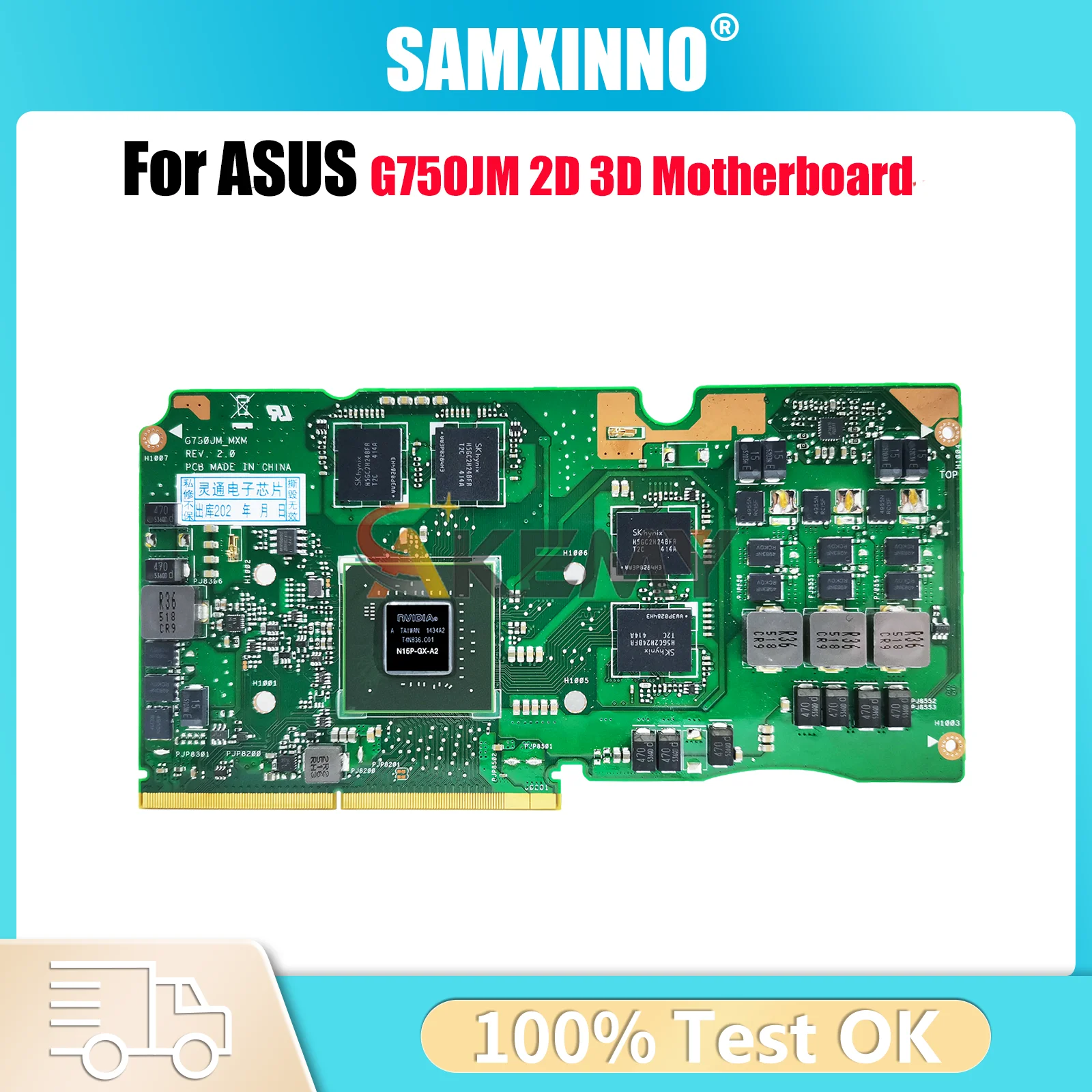 

G750JM Laptop Motherboard For ASUS ROG G750JX G750JM G750J G750JZ G750JW G750JY G750JH Notebook Mainboard tests OK fast ship stk