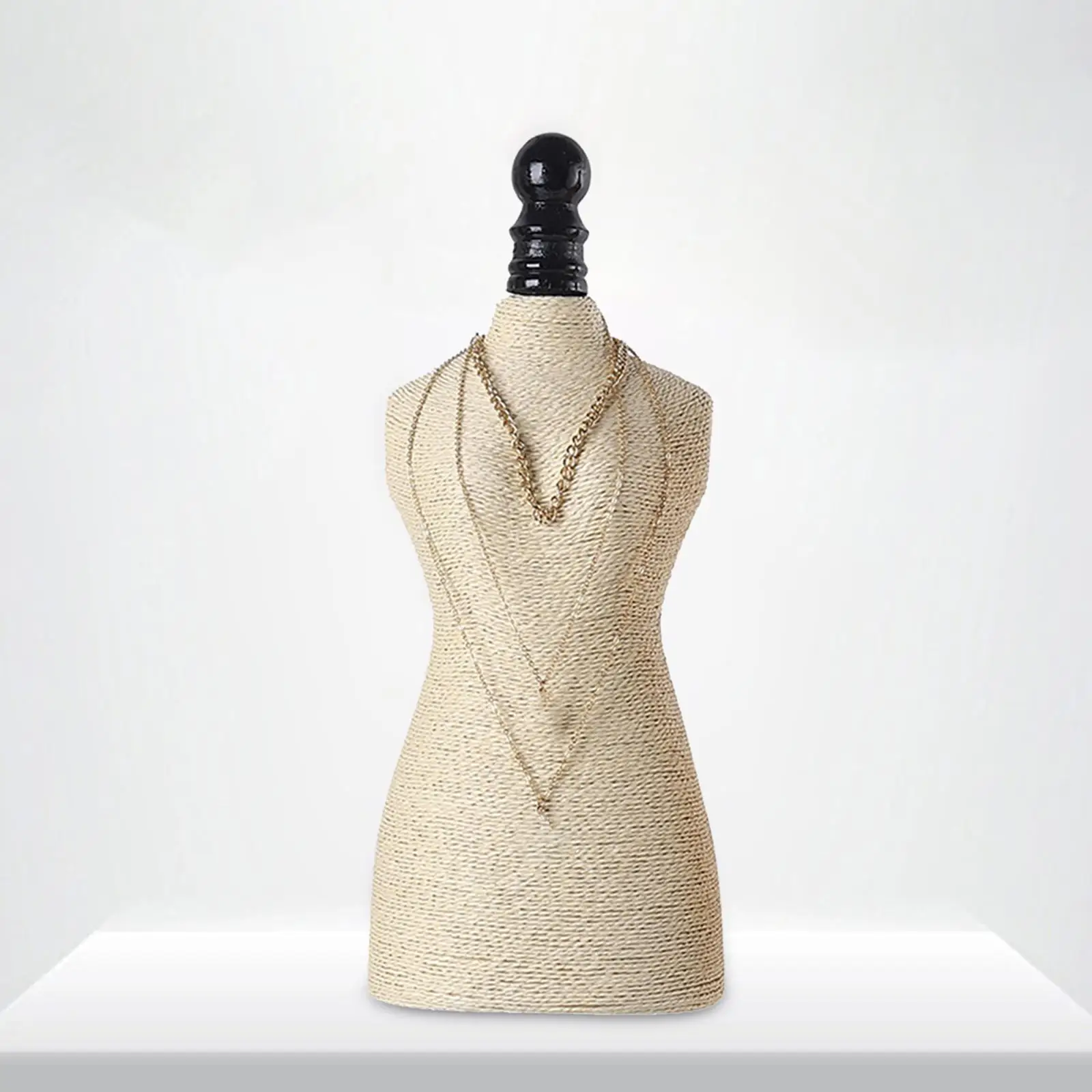 Necklace Display Stand Jewelry Display Bust Jewelry Mannequin Holder for Retail Stores