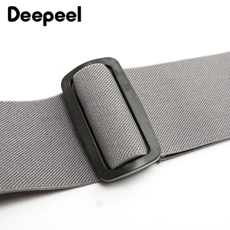 Men's 5cm Wide Adjustable Elastic Suspenders