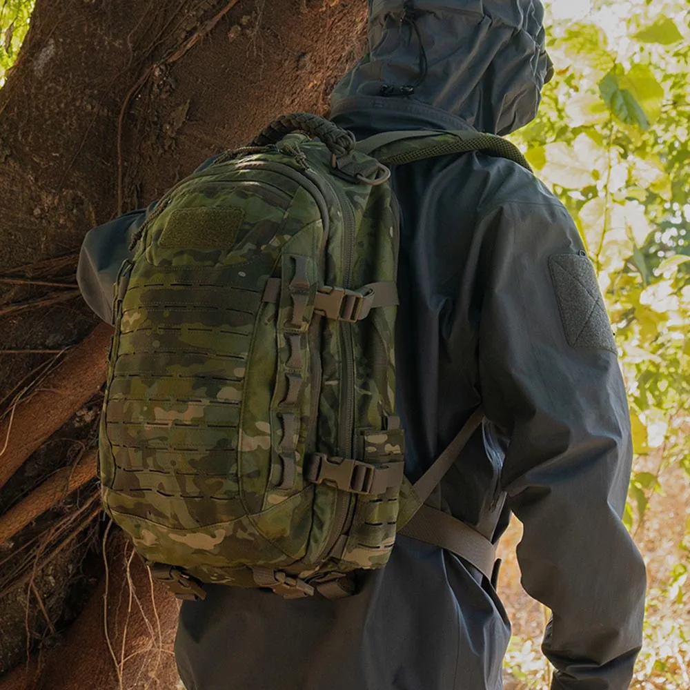 25L Tactical Assault Backpack Large Capacity Outdoor Gym Travel Rucksack Molle Backpack for Hiking Camping Travel Bug Out Bag