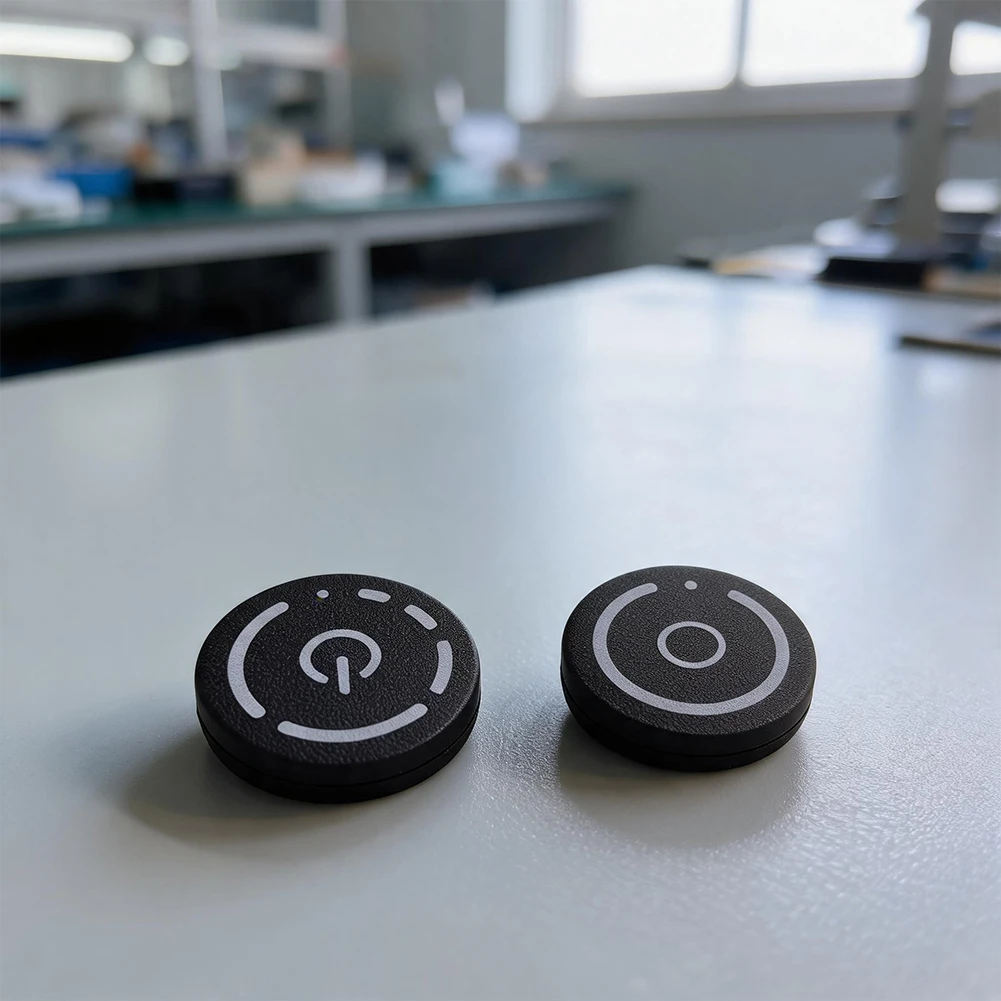 2pcs Black Plastic Volume Adjust Button For Maserati 2013-2016 Central Control Dash Panel Knob Car Interior Accessories