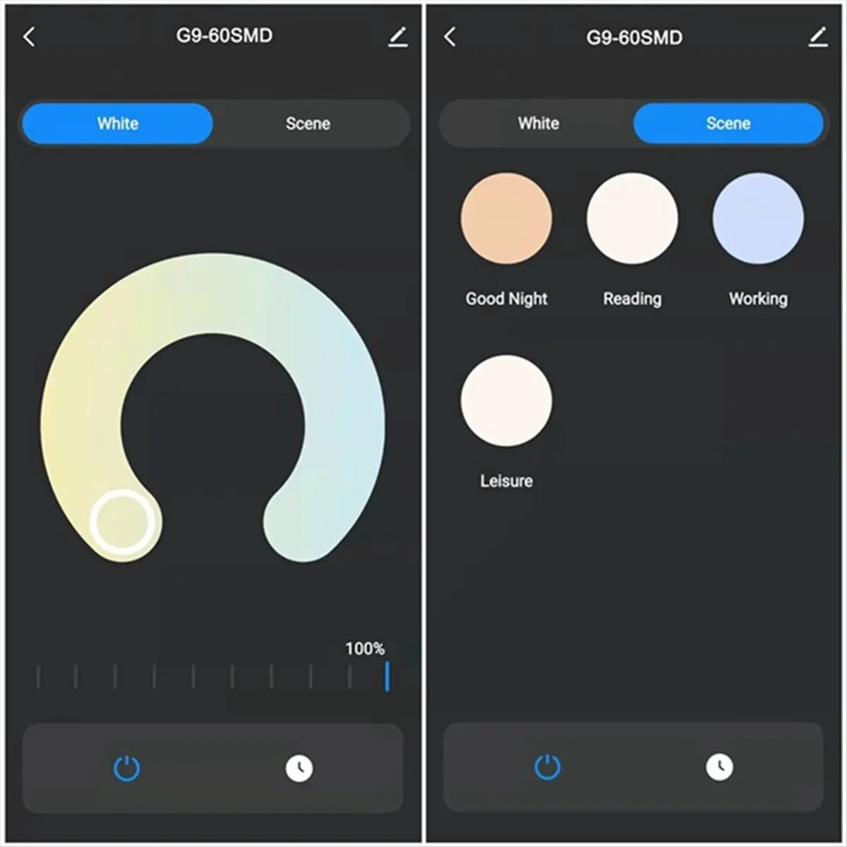 Hot A372I Tuya WiFi G9 Dimmable Smart Light G9 6W LED Lamp Bulb Light Voice Control Smart LED Bulbs 2PCS EU Plug