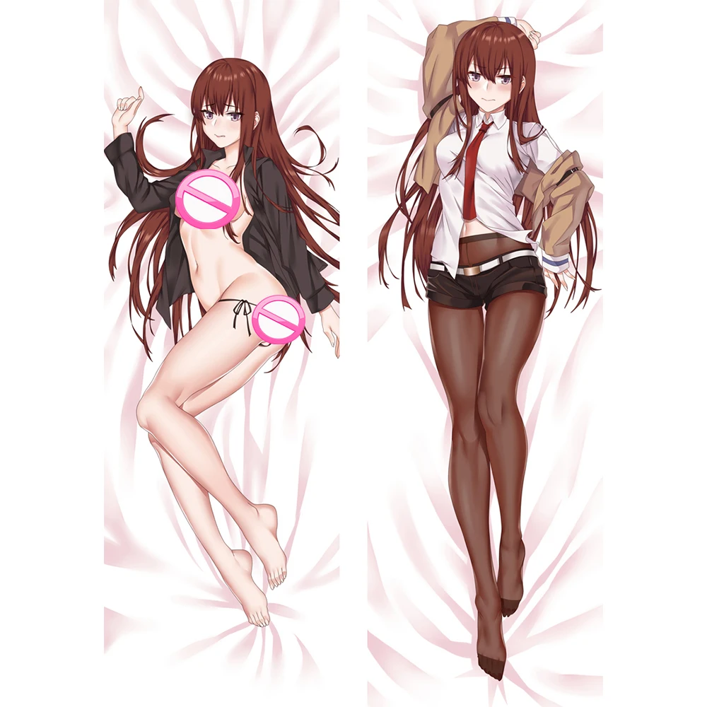 

Steins Gate Seat Bedding Case Double-Sided Printing Hing Body Dakimakura Pillow Cover