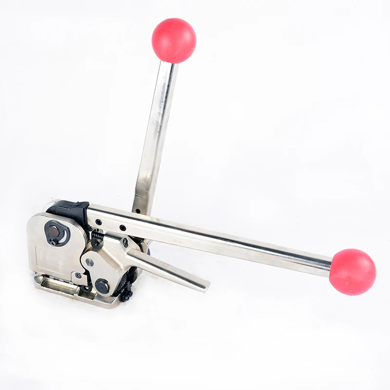 Manual Semi-Automatic Mechanical Strapping Machine 0.5-0.75 MM 16MM 19MM Metal Gear Belt Strapping Tools