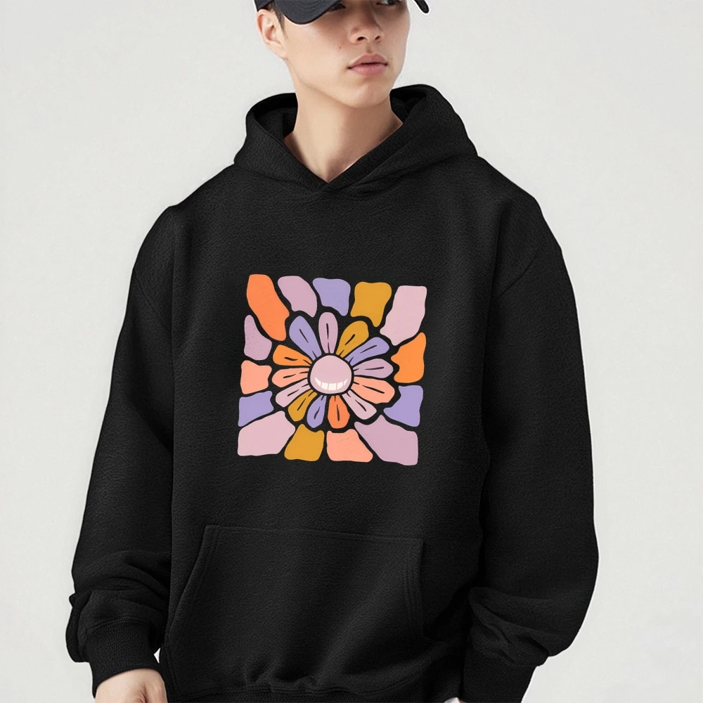 Y2K Style Graphic Hoodies Woman Smooth Durable Soft Clothes Oversized Street Fashion Sweater Casual Loose Fit Unisex Winter