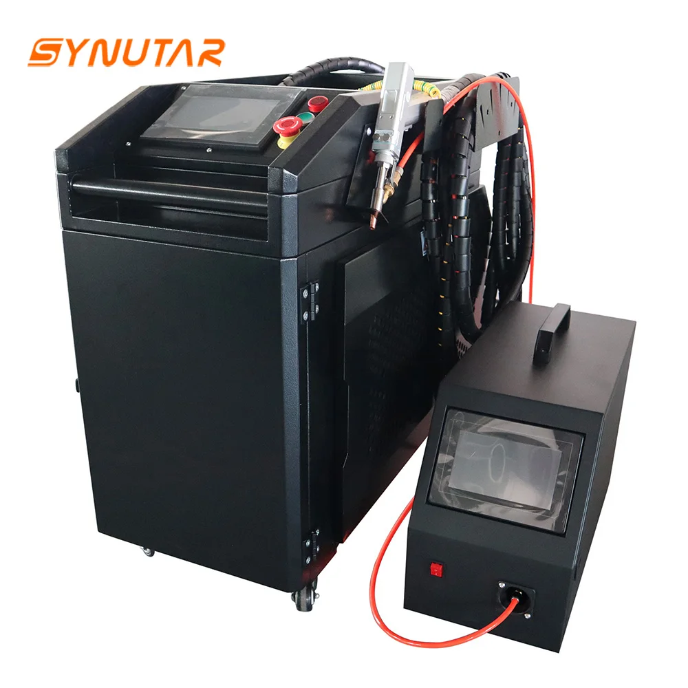 1500W完全水冷式ミニハンドヘルドファイバーレーザー溶接機（シングルワイヤフィーダー付き）