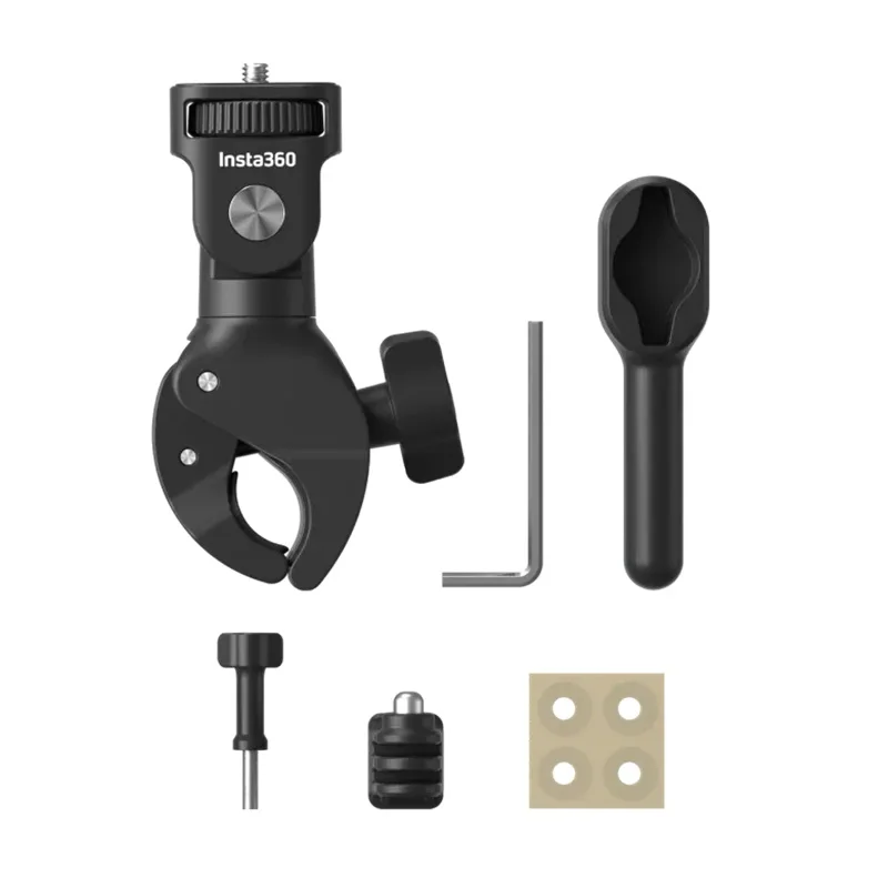 Insta 360 Heavy Duty Clamp For Insta360 X4 Ace Pro\\Ace\\GO3 \\X3\\ONE RS (Twin/4K)\\GO 2\\ONE X2 Original Accessories