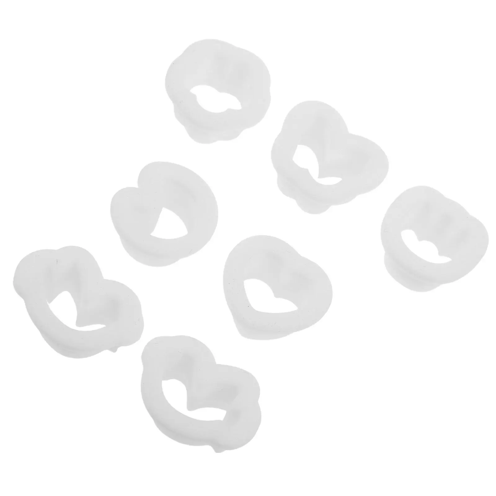 

Набор из 7 силиконовых форм для украшений из полимерной глины: цветы, бабочки, сердца. Формы для серег из смолы. Принадлежности для рукоделия.