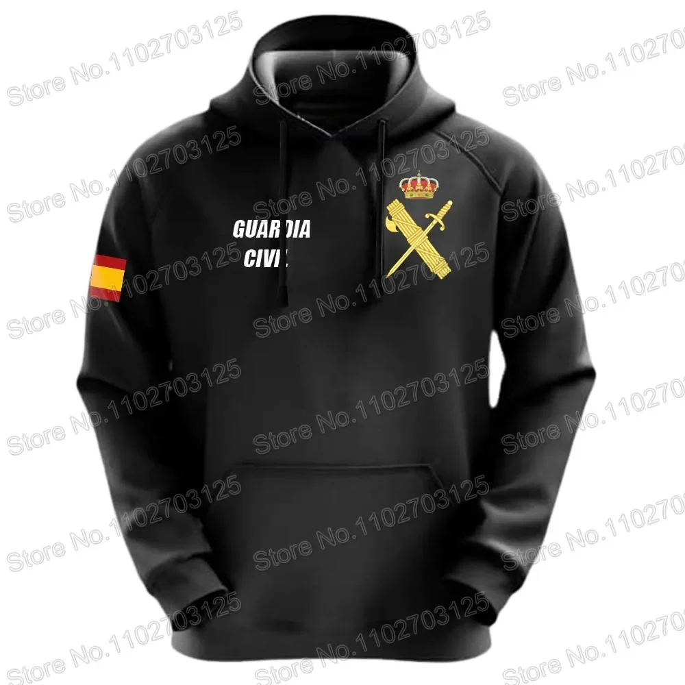 Green Civil Guard 2024 hoodie Men Casual Sweatshirt Autumn Hoodies Cycling Clothing Hoody Streetwear Sportswear