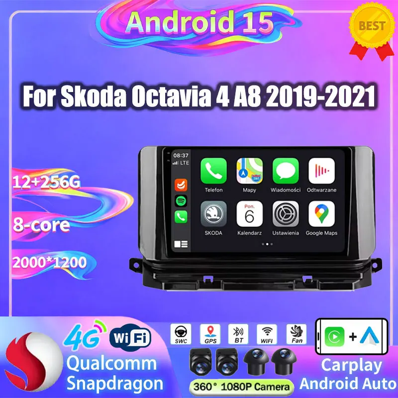 Android 15 Car Radi…