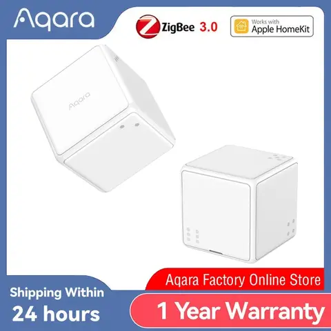 Aqara Magic Cube Controller T1 Pro Zigbee3.0 Multifunctional Smart Home Wireless Remote Switch 6 Sides Control For Homekit APP