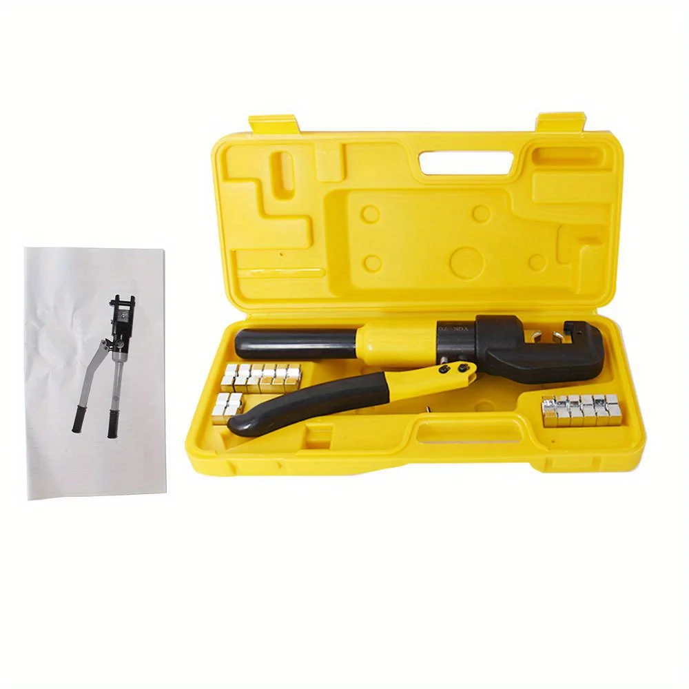 6 Ton Hydraulic Crimping Tool Battery Cable Crimping Tool Hydraulic Hose Crimper plumbing tools  hydraulic crimping tool