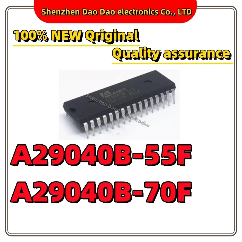 

10Pcs A29040B-55F A29040B-70F A29040B DIP-32 New original memory chip