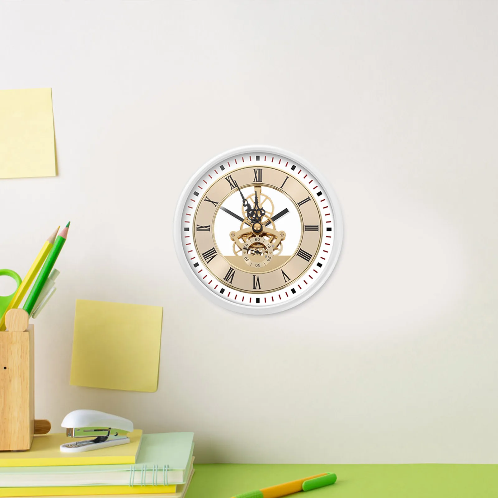 

Clock Movement Kits 126mm Zinc Alloy Mechanism Replacement Parts DIY Repair Clock Face Quiet Precise Operational